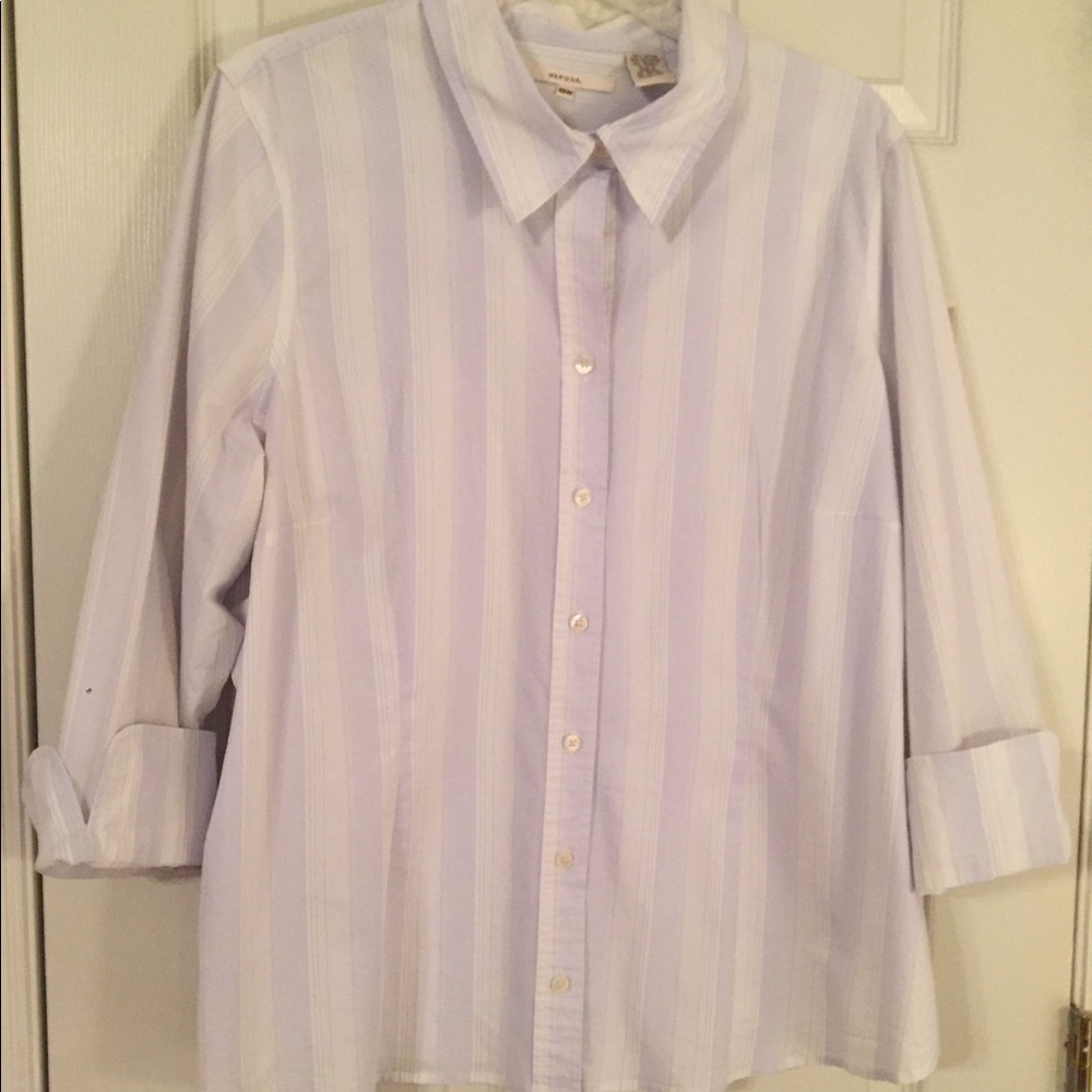 Merona 20W button down blouse